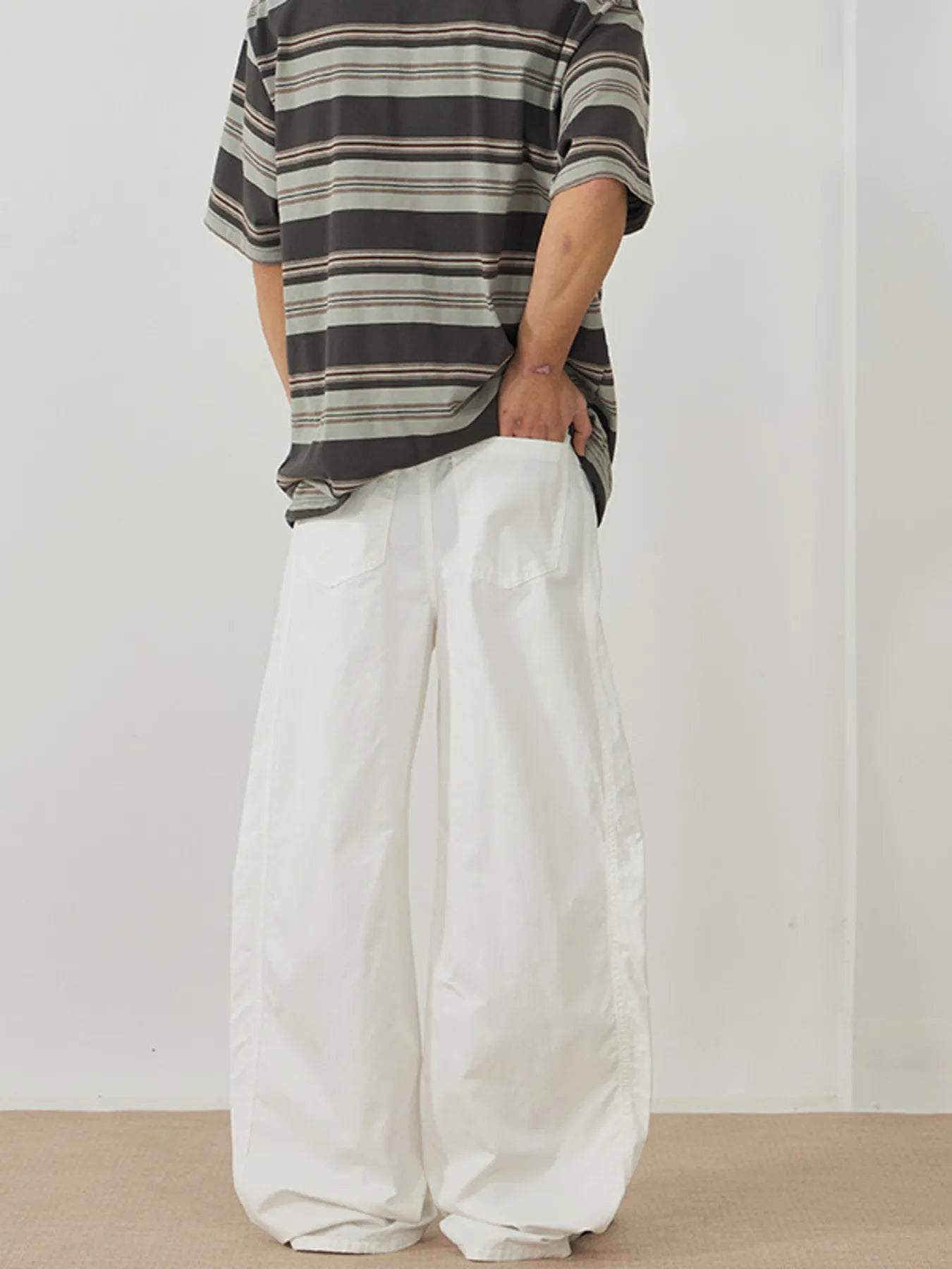 Men's Wide Leg Casual Pants