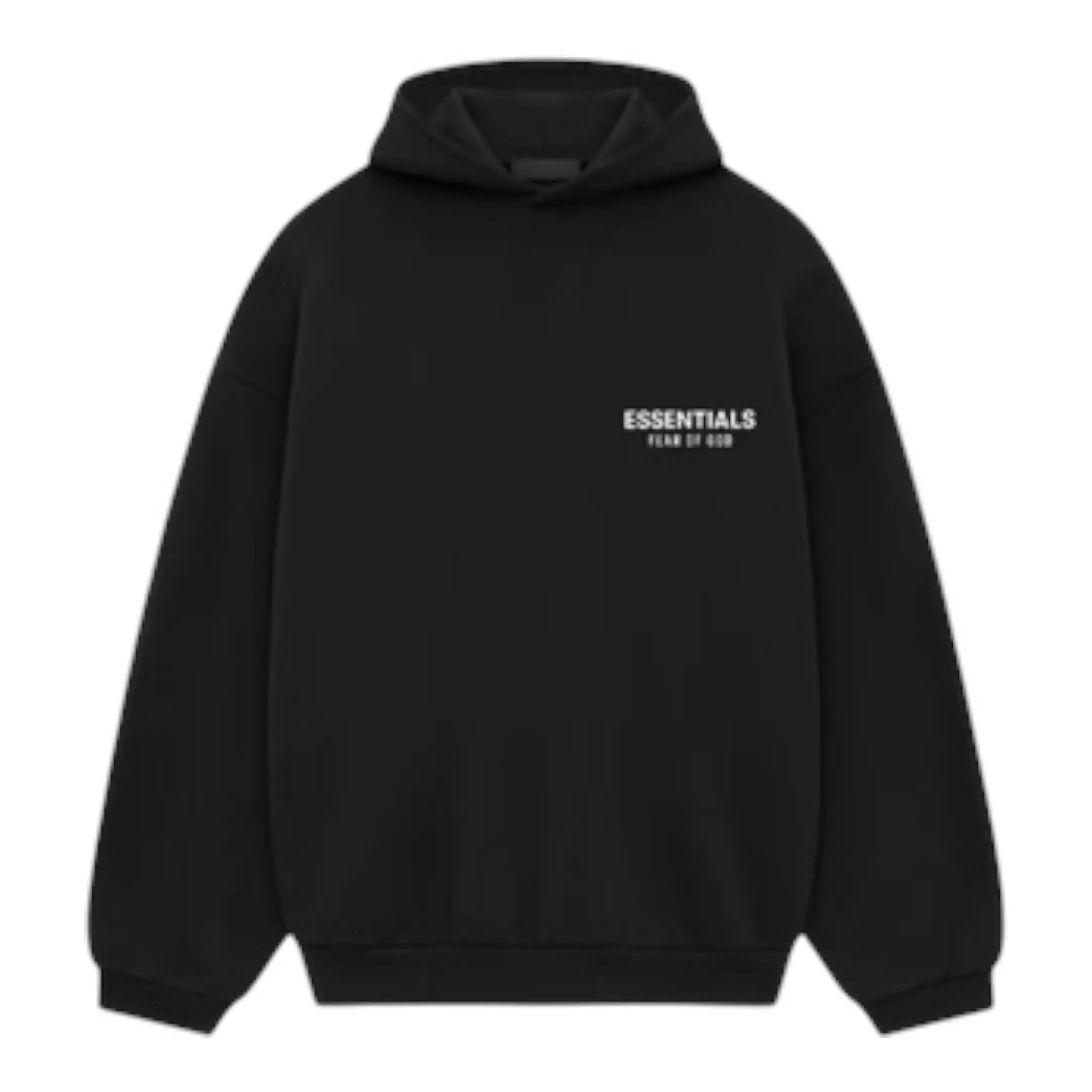 Fear of God Essentials - Fleece Hoodie (FW24 Holiday) Black Sonnys