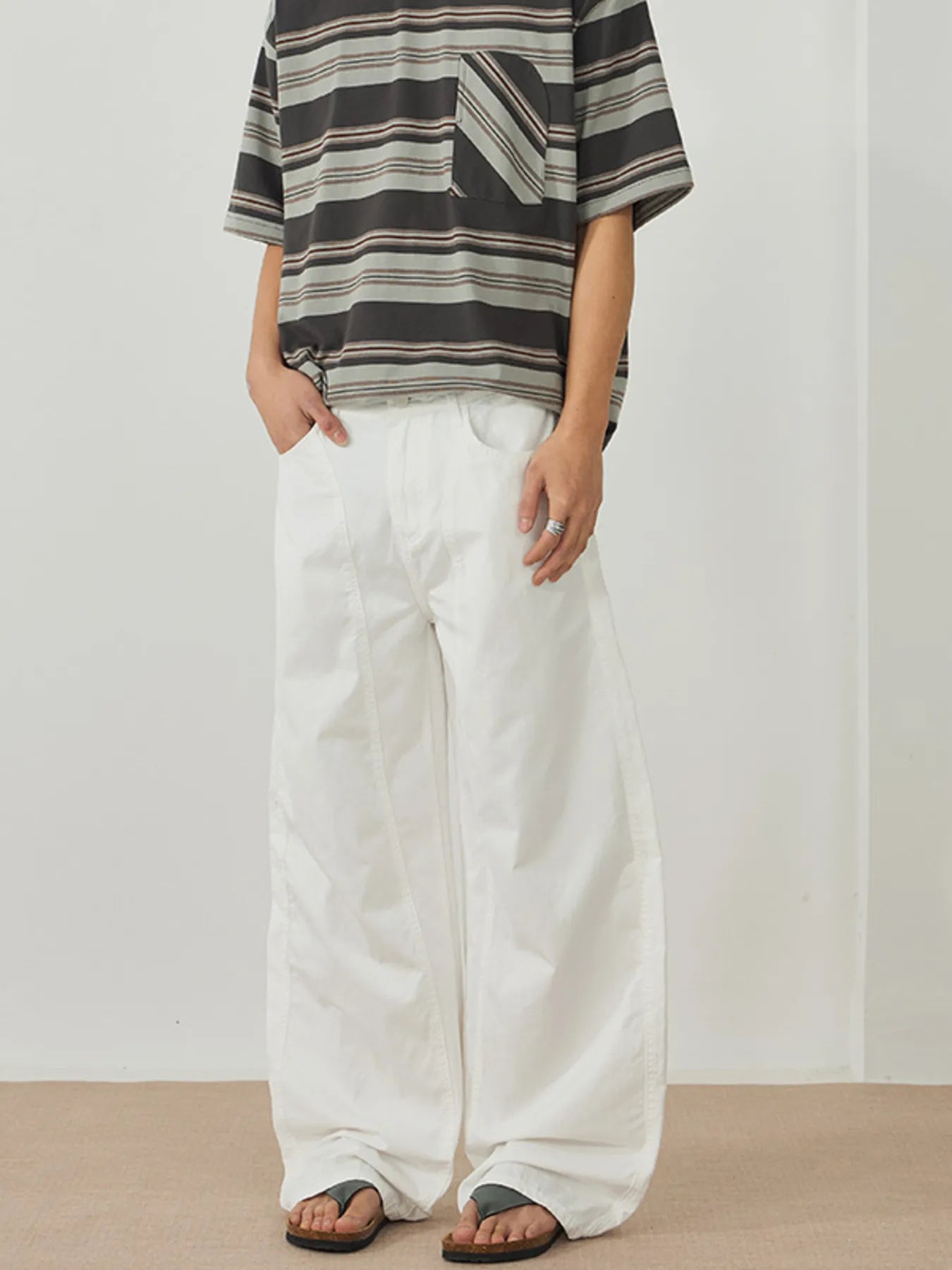 Men's Wide Leg Casual Pants
